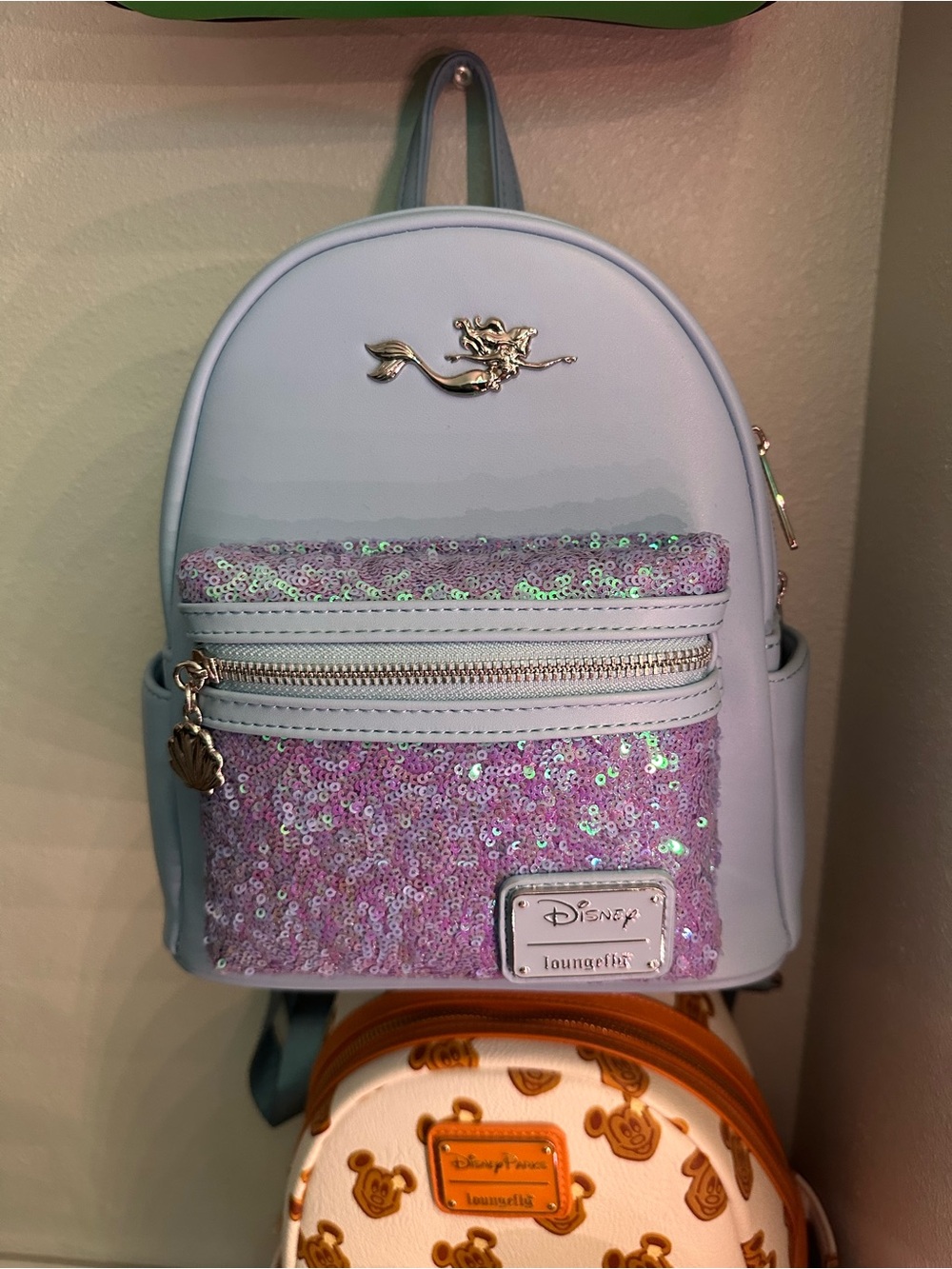 Brand new lounge fly the little mermaid sequin